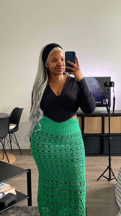 Maxi Crochet skirt pattern