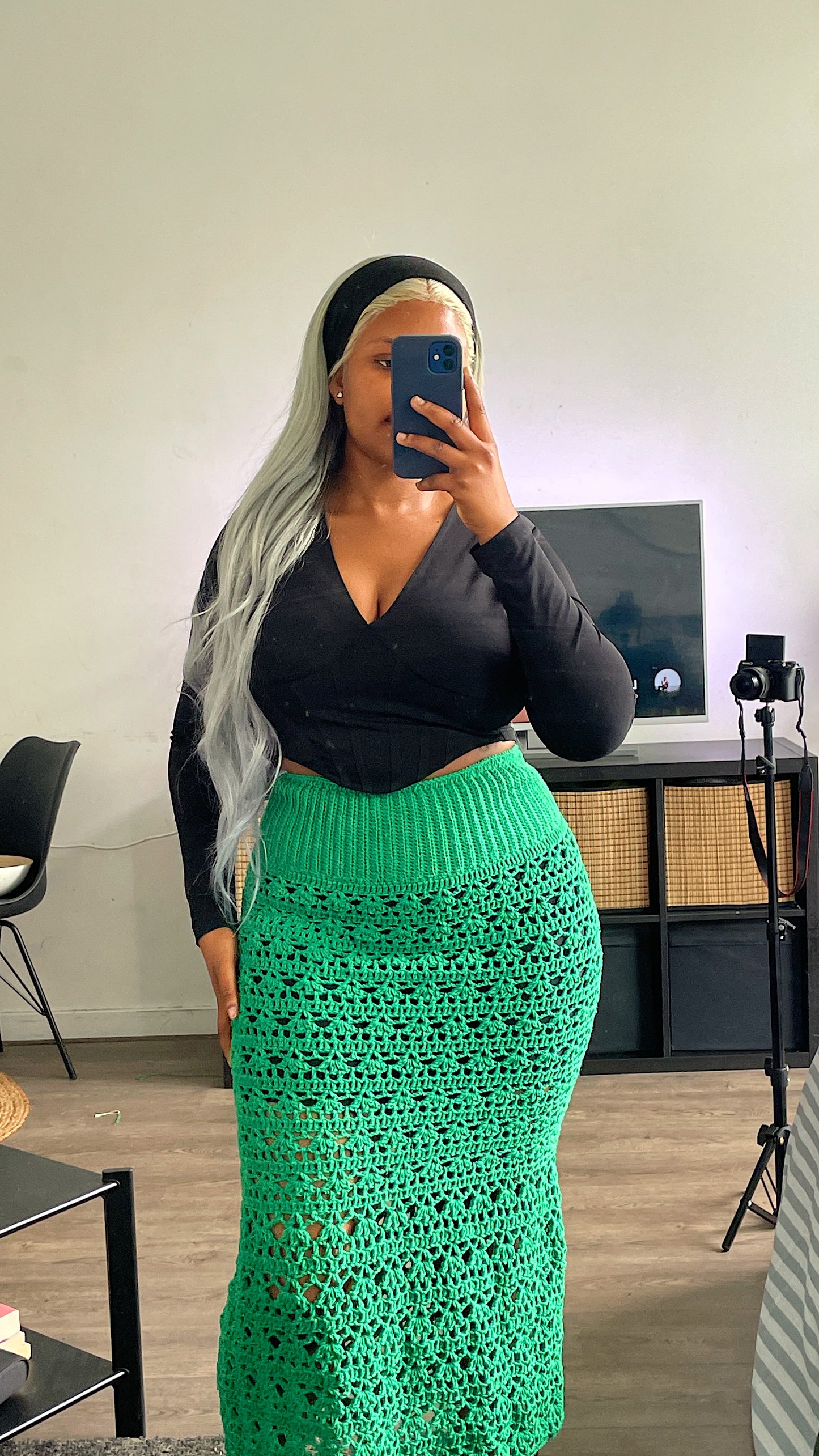 Maxi Crochet skirt pattern