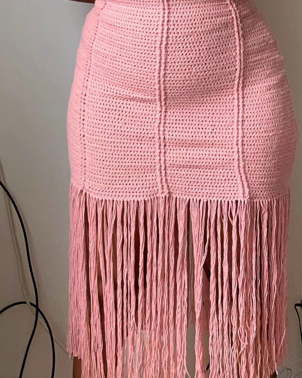 Crochet Fringe dress